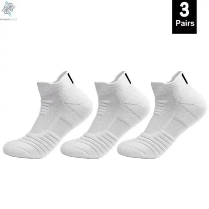 1/3 Pairs Anti-slip Football Socks Men Cotton Sock Short Long Tube Soccer Basketball Sport Socks Breathable Deodorous Sock 39-45 Ai-TechWorld 