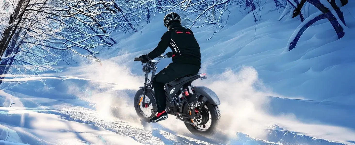 【1 Year Warranty】BAOLUJIE DM01 Electric Bike for Adult 2000W Motor Electric Bike 60V 30AH Moto 42MPH City Commuter Electric Bike Ai-TechWorld 