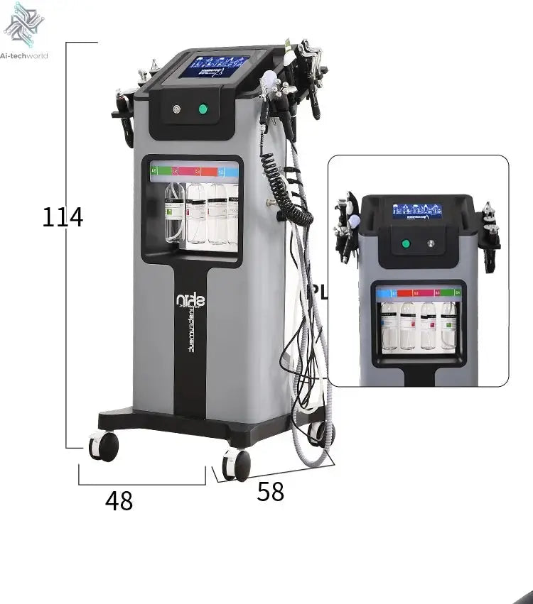 10 in 1 hydra aqua facial peeling diomand dermabrasion facial machine skim Care Ai-TechWorld 