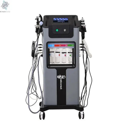 10 in 1 hydra aqua facial peeling diomand dermabrasion facial machine skim Care Ai-TechWorld 