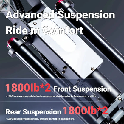 10000W Off-road Electric Scooter Dual Motors 14 Inch Off-Road Tyres 72V-40AH Panasonic Battery Speed 120KM/H elektro scooter Ai-TechWorld 