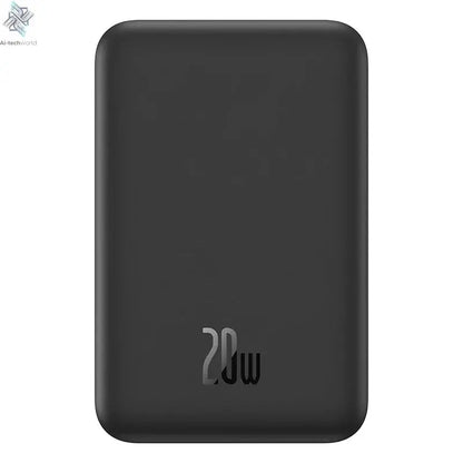 10000mah Magnetic Wireless Power Bank 20W Fast Charge Ultra Thin Portable Charger for iPhone 16 15 14 13 Pro Max Samsung Ai-TechWorld 