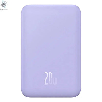 10000mah Magnetic Wireless Power Bank 20W Fast Charge Ultra Thin Portable Charger for iPhone 16 15 14 13 Pro Max Samsung Ai-TechWorld 