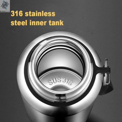 1000ML Stainless Steel Thermos Bottle Sport Thermal Water Bottle Keep Cold and Hot Insulated Cup Outdoor Campping Vacuum Flasks Ai-TechWorld 