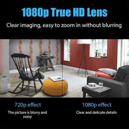 1080P HD Mini Camera WiFi Wireless HD Night Vision Camera Home X5 Remote Camera Kids Pet Safety Monitoring - Ai - TechWorld