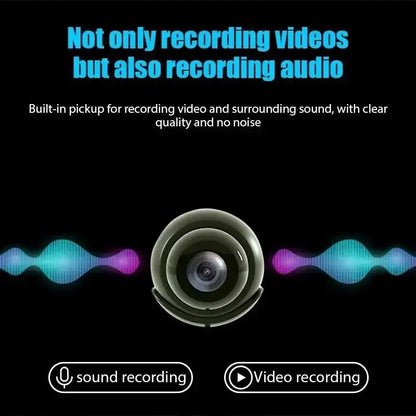 1080P HD Mini Camera WiFi Wireless HD Night Vision Camera Home X5 Remote Camera Kids Pet Safety Monitoring - Ai - TechWorld