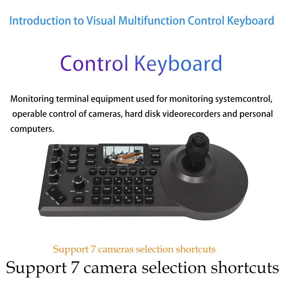 1080P60fps PTZ Camera NDI POE 20X Zoom Conference for Church Meeting 1pc NDI PTZ camera Controller for Video Conferencing 1-8pcs Ai-TechWorld