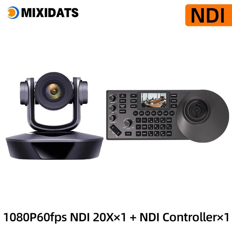 1080P60fps PTZ Camera NDI POE 20X Zoom Conference for Church Meeting 1pc NDI PTZ camera Controller for Video Conferencing 1-8pcs Ai-TechWorld