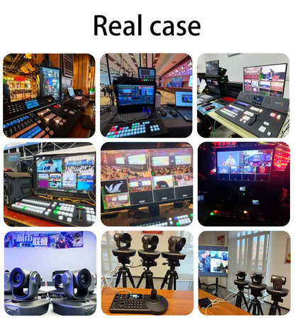 1080P60fps PTZ Camera NDI POE 20X Zoom Conference for Church Meeting 1pc NDI PTZ camera Controller for Video Conferencing 1-8pcs Ai-TechWorld