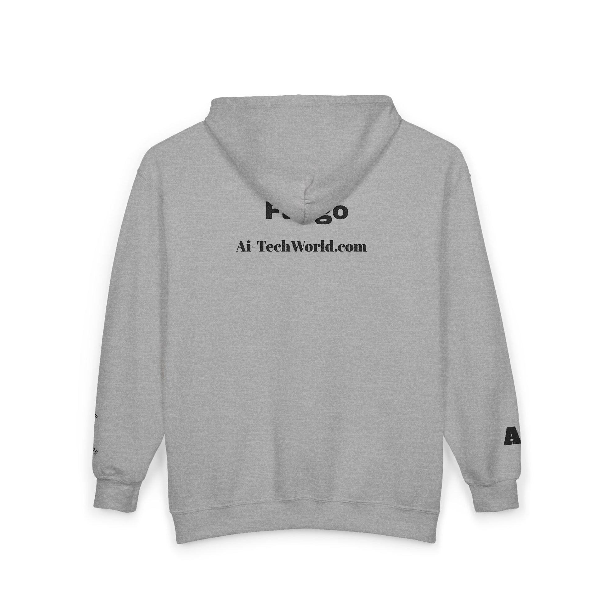 Stylish Graphic Zip Hoodie for Comfort Lovers, Cozy Outwear for All Seasons, Perfect for Gifting, Casual Wear, Art-Inspired Fashion Printify 