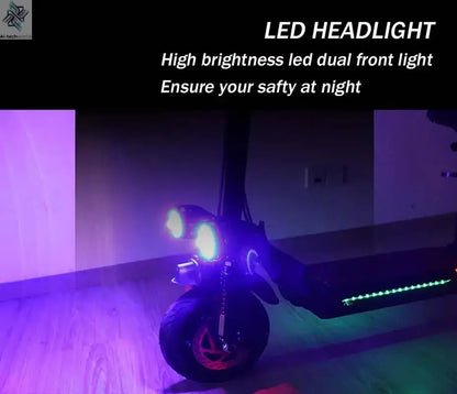 1200W 2400W 6000W Commuter Seated Adults Electric Scooter 48V/72V E-Scooter 10 inch Tubeless Off Road Tire with LCD - Ai-TechWorld
