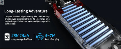 1200W Peak Dual Motor Electric Scooter with Seat, 48V 15AH 27 MPH,Up to 45+ Miles, UL2272 Certified Foldable Commuting E-Scooter Ai-TechWorld 