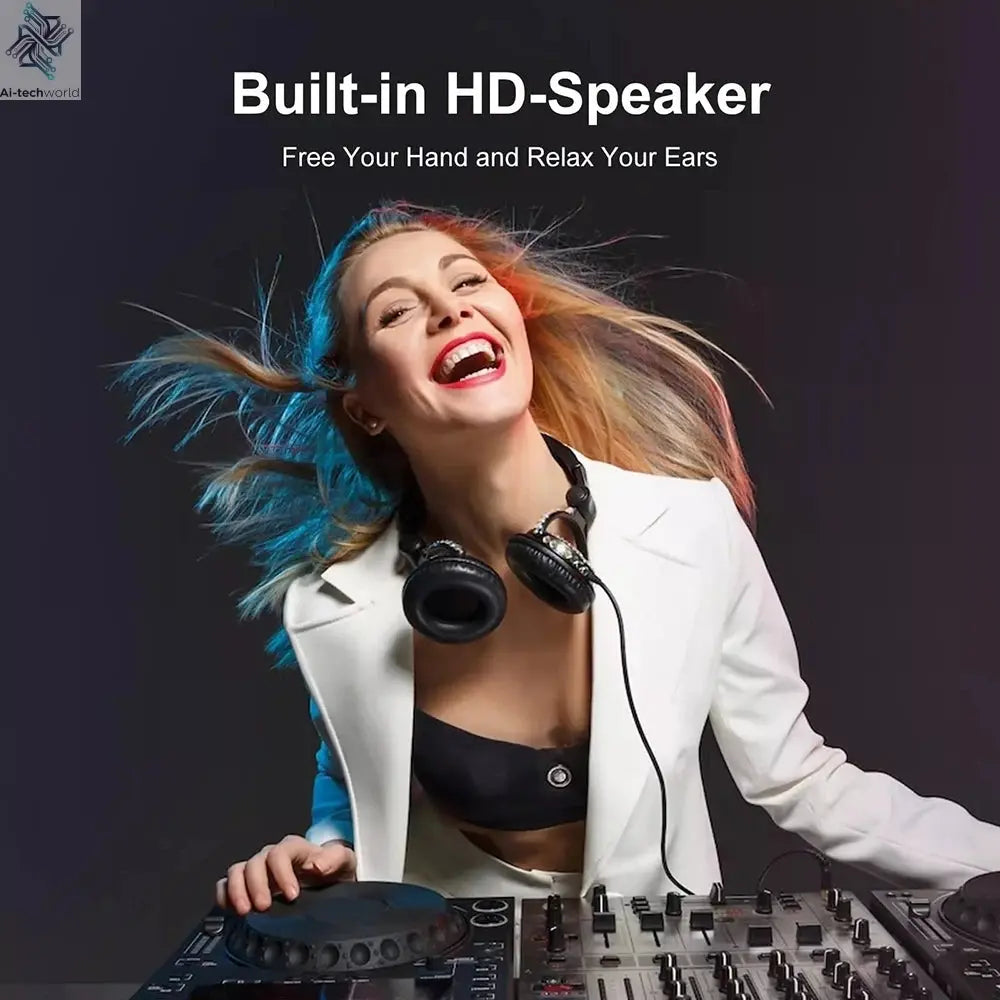 128G MP3 Player Bluetooth 5.4 HiFi MP3 Music Player Built-in Speaker 2.4inch Touch Screen MP4 Player with E-book/Video Recording Ai-TechWorld 