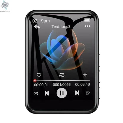 128G MP3 Player Bluetooth 5.4 HiFi MP3 Music Player Built-in Speaker 2.4inch Touch Screen MP4 Player with E-book/Video Recording Ai-TechWorld 