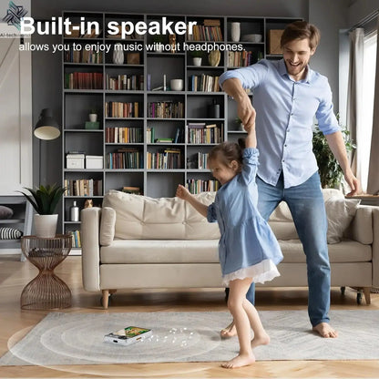 128GB MP3 Player with Boosted Bluetooth 5.3, Music Player Features HD Speaker, 2.4" Touchscreen, Expandable SD Card Slot, Dual Ai-TechWorld 