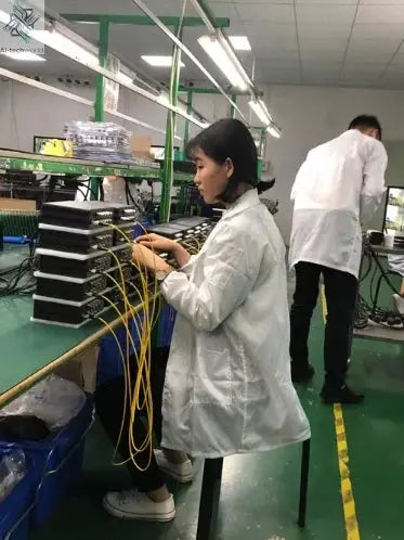 12G Fiber Optic SDI Transmission Remote Control System, with Optoelectronics Hybrid Transmit Signal and Power Supply, Outside Br Ai-TechWorld 