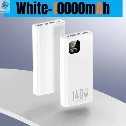 140W 100000mAh Power Bank High Capacity PD 22.5W Super Fast Charging Portable Battery Charger for iPhone 12-17 Samsung 2026 NEW Ai-TechWorld 