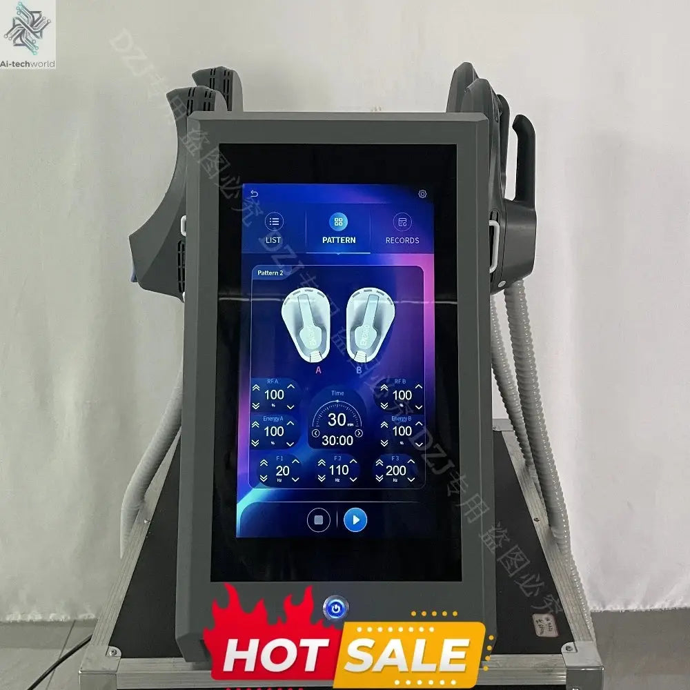 15 Tesla 6500W ABS Muscle Stimulator RF EMS NEO Portable Body Sculpting Machine Slimming Weight Lose Electromagnetic Pro Ai-TechWorld 