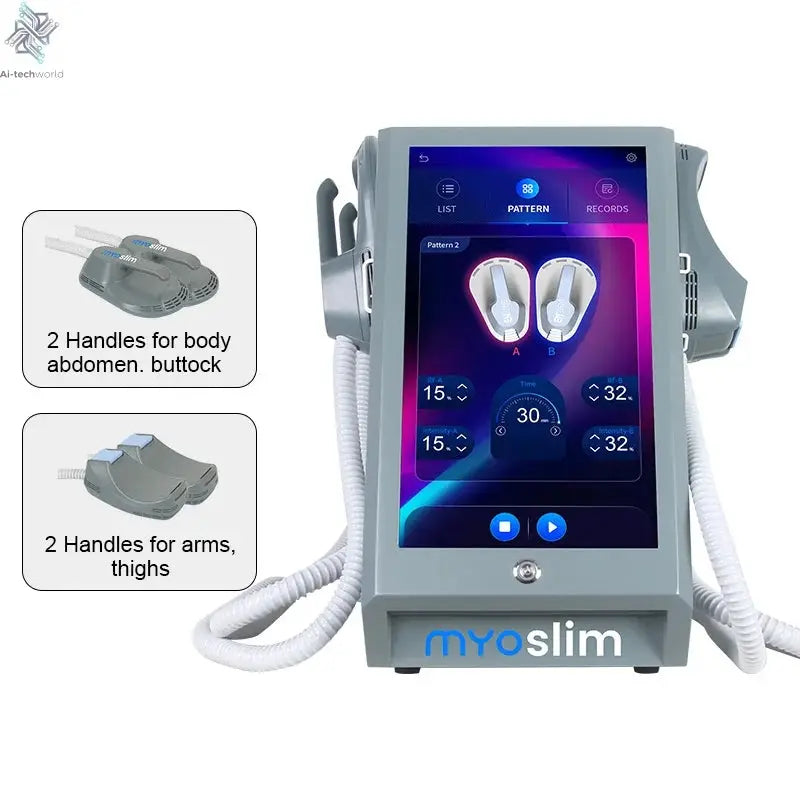 15 Tesla 6500W ABS Muscle Stimulator RF EMS NEO Portable Body Sculpting Machine Slimming Weight Lose Electromagnetic Pro Ai-TechWorld 