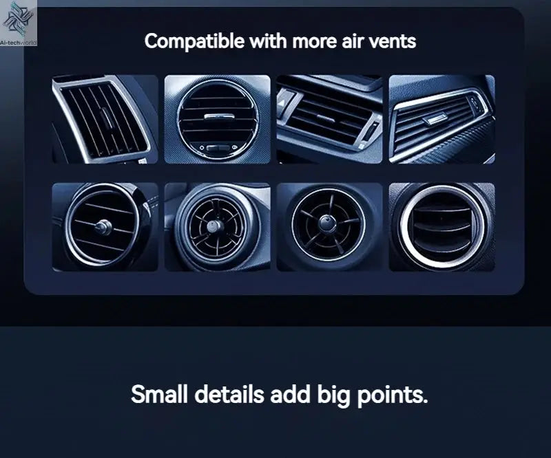 15W Universal Car Phone Wireless Charger Holder 90° Rotation Mount for Samsung Galaxy Fold 6 5 4 3 Z Flip S25 S24 Iphone 17 16 Ai-TechWorld 