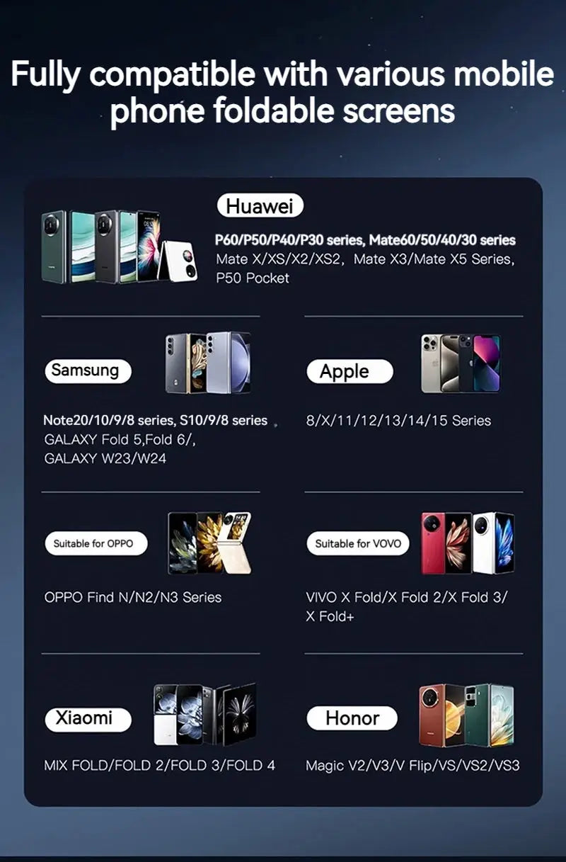 15W Universal Car Phone Wireless Charger Holder 90° Rotation Mount for Samsung Galaxy Fold 6 5 4 3 Z Flip S25 S24 Iphone 17 16 Ai-TechWorld 