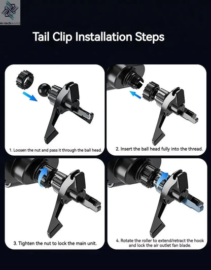 15W Universal Car Phone Wireless Charger Holder 90° Rotation Mount for Samsung Galaxy Fold 6 5 4 3 Z Flip S25 S24 Iphone 17 16 Ai-TechWorld 