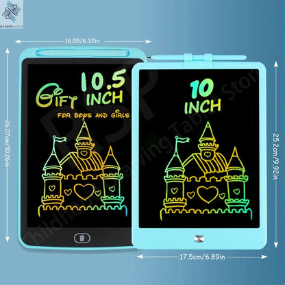16/12/10/8.5/8.2/6.5/4.5inch LCD graphic tablet,color drawing tablet,3 4 5 6 7 8years kids birthday gifts/Christmas/travel toys - Ai-TechWorld
