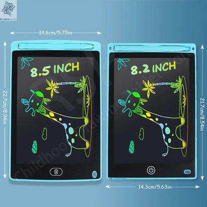 16/12/10/8.5/8.2/6.5/4.5inch LCD graphic tablet,color drawing tablet,3 4 5 6 7 8years kids birthday gifts/Christmas/travel toys - Ai-TechWorld