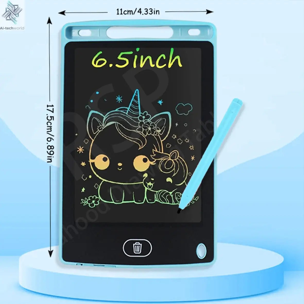 16/12/10/8.5/8.2/6.5/4.5inch LCD graphic tablet,color drawing tablet,3 4 5 6 7 8years kids birthday gifts/Christmas/travel toys - Ai-TechWorld
