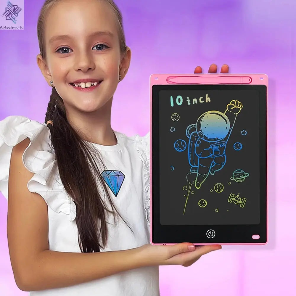 16/12/10/8.5/8.2/6.5/4.5inch LCD graphic tablet,color drawing tablet,3 4 5 6 7 8years kids birthday gifts/Christmas/travel toys - Ai-TechWorld