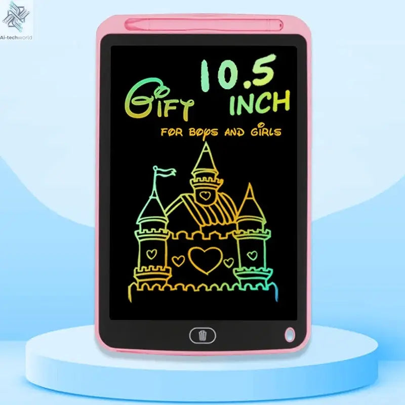 16/12/10/8.5/8.2/6.5/4.5inch LCD graphic tablet,color drawing tablet,3 4 5 6 7 8years kids birthday gifts/Christmas/travel toys - Ai-TechWorld