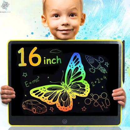 16/12/10/8.5/8.2/6.5/4.5inch LCD graphic tablet,color drawing tablet,3 4 5 6 7 8years kids birthday gifts/Christmas/travel toys - Ai-TechWorld