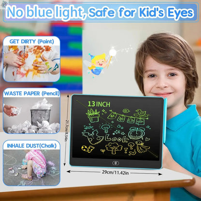 16/13/11 Inch LCD Writing Board Drawing tablet Kids Writing Painting Children Educational Toys for 3 4 5 6 7 8 Years Girls Boys Ai-TechWorld 