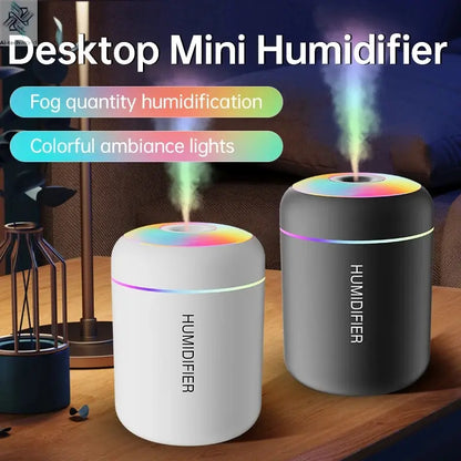 180ML Mini Air Humidifier USB Electric Aroma Diffuser Essential Oil Purifier Aromatherapy Mist Maker Lights For Car Home Bedroom Ai-TechWorld 