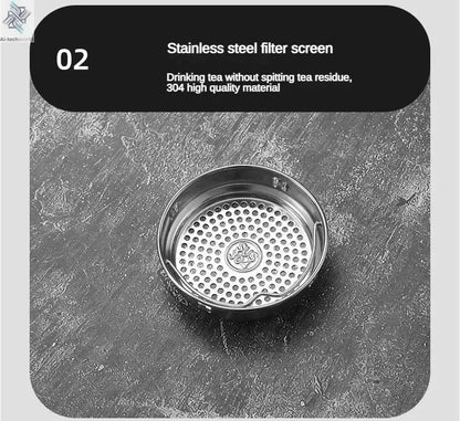 1Liter Stainless Steel Thermos Bottle with LED Temperature Vacuum Flask Ai-TechWorld 