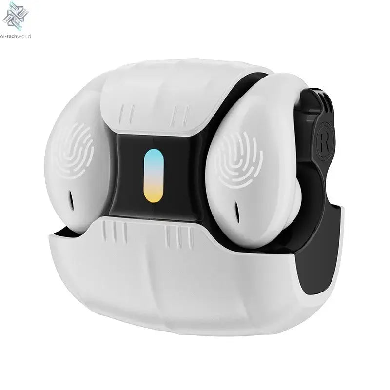 1Set Type-C Bone Conduction Open Ear Clip Wireless Bluetooth5.3 Headphones LED Breathing Light Noise Canceling Earbuds for Music - Ai-TechWorld