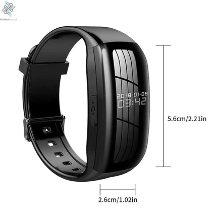 2 in 1 Smart Watch Professional digital voice video recorder bracelet onitor Sport Fitness Watch voice recorder Camera Watch Ai-TechWorld 