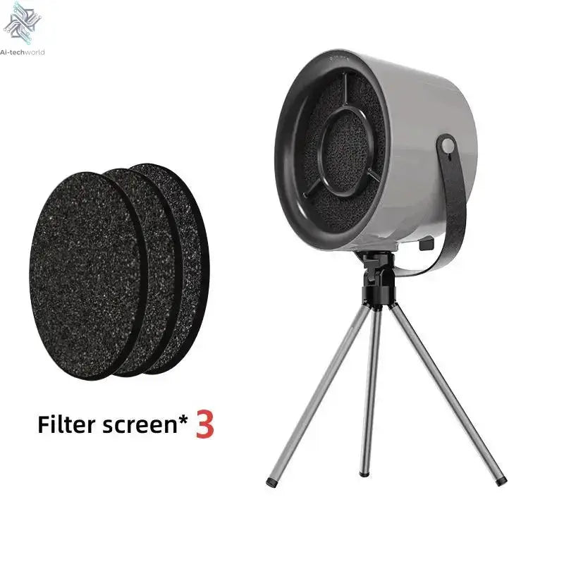 2024 New Portable Exhaust Fan Small Kitchen Hood Extractor Barbecue USB Supply Desktop Range Hoods Mini Suction Cooker Hood - Ai-TechWorld