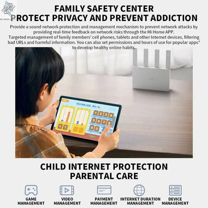 2024 Xiaomi Router BE3600 WiFi7 2.4/5GHz Duan Bands 160Mhz 3570Mbps Mesh Networking Gaming Acceleration 2.5G Ethernet Port - Ai - TechWorld