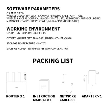 2024 Xiaomi Router BE3600 WiFi7 2.4/5GHz Duan Bands 160Mhz 3570Mbps Mesh Networking Gaming Acceleration 2.5G Ethernet Port - Ai - TechWorld
