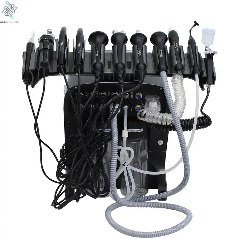 2025 10 in 1 Hydro Dermabrasion Machine Facial Deep Cleaning Eye Lifting Water Oxygen Spray Skin Care Bubble SPA Beauty Device Ai-TechWorld 