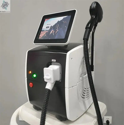 2025 Best Depilator New Ice Platinum Cooling System Skin Care 808nm Diode Laser Hair Removal Machine 3-Wavelength Ai-TechWorld 