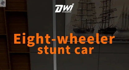 2025 NEW DWI Eight Wheeled Stunt Dog 2.4G Remote Control Intelligent Swing Arm Drift Robot Dog Climbing Car Children's Gift Toy Ai-TechWorld 