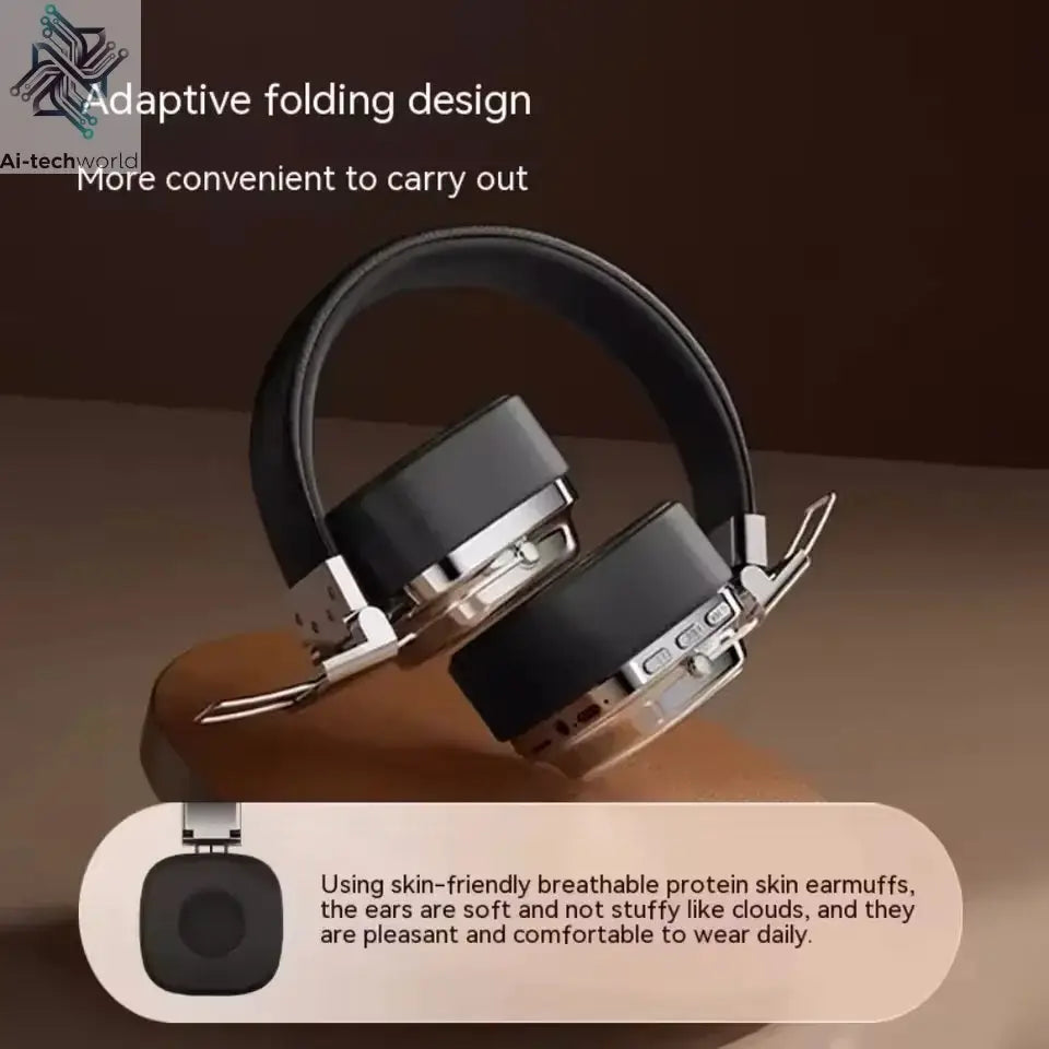 2025 New 5.3 Foldable Wireless Bluetooth Headsets Headset Gamer Choice Retro Over Ear Headphones DJ Stereo Sounds Bluetooth - Ai-TechWorld