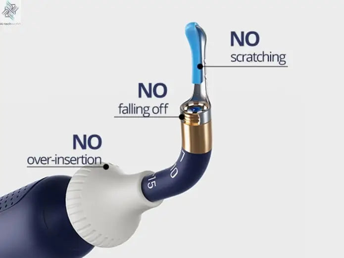 2025 New Bebird Earsight Plus I35R Ear Wax Removal Tool Camera Cleaner Kit- HD Wireless Flexible Otoscope, Pain-Free Ear Tweezer Ai-TechWorld 