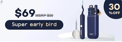 2025 New Bebird Earsight Plus I35R Ear Wax Removal Tool Camera Cleaner Kit- HD Wireless Flexible Otoscope, Pain-Free Ear Tweezer Ai-TechWorld 