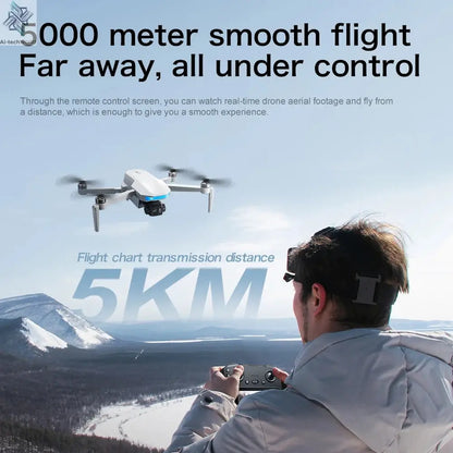 2025 New S-X1 Drone With 8K HD Camera 3-Axis Gimbal 5G GPS Anti-Shake Brushless Quadcopter For Aerial Photography And Video Gift Ai-TechWorld 