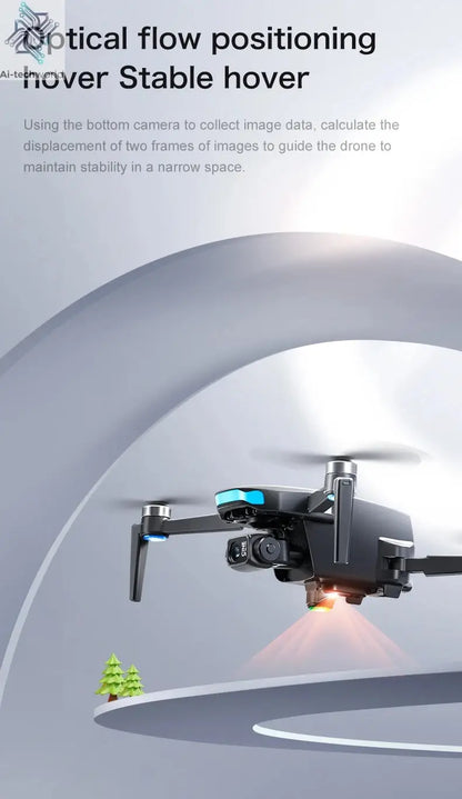 2025 New S-X1 Drone With 8K HD Camera 3-Axis Gimbal 5G GPS Anti-Shake Brushless Quadcopter For Aerial Photography And Video Gift Ai-TechWorld 