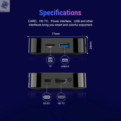 2025 New T1+ 8K HD TV Box Android 16.0 RK3518 Quad Core 8GB RAM 128GB ROM Dual Wifi 2.4G/5.8G Home Theater Media Player - Ai-TechWorld