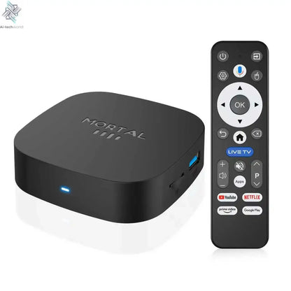 2025 New T1+ 8K HD TV Box Android 16.0 RK3518 Quad Core 8GB RAM 128GB ROM Dual Wifi 2.4G/5.8G Home Theater Media Player - Ai-TechWorld